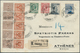 Delcampe - 26956 Italien: 1871/1949, Italy/Area, Group Of Six Better Entires, E.g. 1871 Registered Cover, 1933 Vatica - Marcophilie
