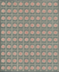 26980 Italien: 1921, "Annessione Della Venezia Giulia" Complete Set Of 3 Values, Each In 7 Complete Sheets - Marcophilie