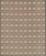 Delcampe - 26980 Italien: 1921, "Annessione Della Venezia Giulia" Complete Set Of 3 Values, Each In 7 Complete Sheets - Marcophilie