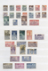 27007 Italien: 1945/1959, Used Collection In A Stockbook Incl. Better Issues Like Sass. Nos. 600, 601/03, - Marcophilie