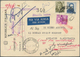 Delcampe - 27015 Italien: 1950/1980 (ca.), Holding Of Apprx. 315 Commercial Covers/cards, Mainly Bearing Frankings "M - Marcophilie