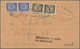 Delcampe - 27015 Italien: 1950/1980 (ca.), Holding Of Apprx. 315 Commercial Covers/cards, Mainly Bearing Frankings "M - Marcophilie