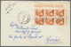 Delcampe - 27015 Italien: 1950/1980 (ca.), Holding Of Apprx. 315 Commercial Covers/cards, Mainly Bearing Frankings "M - Marcophilie