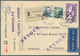 Delcampe - 27015 Italien: 1950/1980 (ca.), Holding Of Apprx. 315 Commercial Covers/cards, Mainly Bearing Frankings "M - Marcophilie