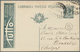 27041 Italien - Ganzsachen: 1919/1920, ADVERTISING (pubblicitario): 15 C Grey Victor Emanuel, Lot With 9 D - Entiers Postaux