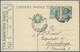 27041 Italien - Ganzsachen: 1919/1920, ADVERTISING (pubblicitario): 15 C Grey Victor Emanuel, Lot With 9 D - Entiers Postaux