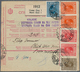 27075 Jugoslawien: 1920/1930 (ca.), Lot Of Ca. 250 Package Cards And Money Orders With Many Interesting Fr - Lettres & Documents