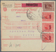 Delcampe - 27075 Jugoslawien: 1920/1930 (ca.), Lot Of Ca. 250 Package Cards And Money Orders With Many Interesting Fr - Lettres & Documents