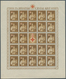 27139 Kroatien: 1941/1945, Mint Collection Of 44 Different Mini Sheets, Slightly Varied Condition, Only Co - Croatie