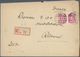 Delcampe - 27165 Lettland: 1918/1945, Group Of 28 Covers/cards Incl. POW Mail WWI, Registered Covers, German Occ. WWI - Lettonie