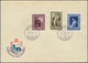 27214 Liechtenstein: 1940/1960, Sammlung Von 30 Verschiedenen FDCs, Dabei U.a. MiNr. 268/76, Block 5, 285/ - Lettres & Documents