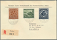 27214 Liechtenstein: 1940/1960, Sammlung Von 30 Verschiedenen FDCs, Dabei U.a. MiNr. 268/76, Block 5, 285/ - Lettres & Documents