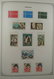 Delcampe - 27366 Monaco: 1948-1988. Well Filled, Mostly Mint Hinged Collection Monaco 1948-1988 In 2 Large Yvert Albu - Neufs