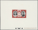 Delcampe - 27376 Monaco: 1956, Royal Wedding, Presentation Book Comprising A Mint And A Used Set, Both Bloc Specieux - Ungebraucht