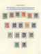 27459 Niederlande: 1924/1941, Comprehensive Specialized Collection Of Definitive Stamps On Exhibition Page - Lettres & Documents