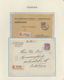 27460 Niederlande: 1925/1946, Specialized Exhibition Collection "postal Rates" With 78 Covers, Comprising - Briefe U. Dokumente