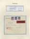 Delcampe - 27460 Niederlande: 1925/1946, Specialized Exhibition Collection "postal Rates" With 78 Covers, Comprising - Briefe U. Dokumente