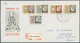 Delcampe - 27468 Niederlande: 1946 - 1998, Umfangreiche Briefepartie Von Ca. 220 Belegen Mit Vielen Besseren Frankatu - Lettres & Documents