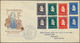 27474 Niederlande: 1950/1956, Kleine Sammlung Von 11 Verschiedenen FDCs, Dabei Sommermarken 1950-1953, Vor - Lettres & Documents