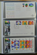 Delcampe - 27486 Niederlande: 1992-2011 Complete Collection FDC's Of The Netherlands From No. 297 Till 636 In 2 Davo - Lettres & Documents