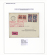 Delcampe - 27717 Polen: 1926/1939, BALLOON MAIL, Specialised Collection Of 56 Balloon Covers/cards, Neatly Arranged O - Lettres & Documents