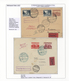 Delcampe - 27717 Polen: 1926/1939, BALLOON MAIL, Specialised Collection Of 56 Balloon Covers/cards, Neatly Arranged O - Lettres & Documents