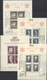 27718 Polen: 1928/1938, Lot Of Seven Souvenir Sheets, Varied Condition, Incl. 1928 Stamp Exhibition, 1938 - Lettres & Documents