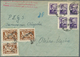 27726 Polen: 1950/1951, GROSZY OVERPRINTS: Very Comprehensive Collection Of More Than 250 Covers From The - Lettres & Documents