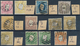 27749 Portugal: 1853/1930 Ca., Collection Of Used Stamps On 6 Small Stockcards, Most Times In Very Good Co - Lettres & Documents