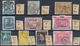 Delcampe - 27749 Portugal: 1853/1930 Ca., Collection Of Used Stamps On 6 Small Stockcards, Most Times In Very Good Co - Lettres & Documents