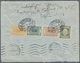 Delcampe - 27771 Portugal: 1921/1945, Lot Of Seven Covers/cards, Only Better Items (single Lots), E.g. 1923 25c. Rose - Lettres & Documents