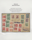 27929 Russische Post In Der Levante - Staatspost: 1901-1914, Collection On 17 Exhibition Leaves Including - Levant