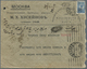 27935 Russland - Schiffspost: 1908/1914: Ships Letter, BAKU-ENZELI, Rare Transcaspian Line, On Letter From - Autres & Non Classés