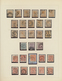 27973 Schweden: 1855/1872, Collection Of 95 Stamps On Album Pages, Showing Some Specialisation Incl. Colou - Neufs