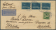 27990 Schweden: 1934/1961, Vielseitige Partie Von Ca. 55 Luftpostbelegen Mit Bedarfspost Und Philatelistis - Neufs