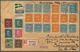 Delcampe - 27990 Schweden: 1934/1961, Vielseitige Partie Von Ca. 55 Luftpostbelegen Mit Bedarfspost Und Philatelistis - Neufs