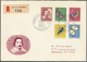 28085 Schweiz: 1925/1962, Lot Von 50 Philatelistischen Briefen Und Karten, Dabei Luftpost, Bessere FDCs, D - Neufs