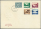 28085 Schweiz: 1925/1962, Lot Von 50 Philatelistischen Briefen Und Karten, Dabei Luftpost, Bessere FDCs, D - Neufs