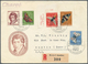 28085 Schweiz: 1925/1962, Lot Von 50 Philatelistischen Briefen Und Karten, Dabei Luftpost, Bessere FDCs, D - Neufs