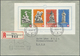 28089 Schweiz: 1934/1984, Saubere Sammlung Von 29 Belegen, Dabei BLOCKS 1/24 Komplett, U.a. Bl. 1 Auf R-Br - Neufs