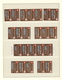 Delcampe - 28137 Schweiz - Zusammendrucke: 1909/2003, Umfassende Sammlung Der Zusammendrucke Aus Markenheftchen(bogen - Zusammendrucke