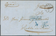 28231 Spanien: 1789/1880, Very Interesting Lot Of Ca. 35 Folded Letters Without Stamps (international Post - Oblitérés