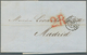 28233 Spanien: 1815/1853, 29 Stampless Letter And Two Fronts Including Some Incoming Mail To Spain. Mostly - Oblitérés