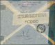 28234 Spanien: 1822/1944, Lot Of Five Better Entires (single Lots), Incl. One Pre-philatelic Cover, Card T - Oblitérés