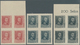 28267 Spanien: 1938, Ferdinand II. Definitive Issue 30c. Carmine-red In A Lot With 60 IMPERFORATE Stamps I - Oblitérés