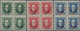 28330 Tschechoslowakei: 1919/1925. Stamps From 1919 Plus Set "Olympic Congress" In Blocks Of 4. Mint, NH. - Lettres & Documents