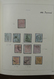 28355 Türkei: 1863-1930. Very Well Filled, Mint Hinged And Used Collection Turkey 1863-1930 In Blanc Borek - Lettres & Documents