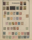 28365 Türkei: 1869/1920, Collection Old Old Pages (stamps Hinged On Both Sides) Starting With Nine Stamp A - Lettres & Documents