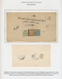 28394 Türkei - Stempel: 1840-1890, Small Postal History Collection Of Balkans Including Macedonia, Four Pr - Autres & Non Classés