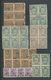 28396 Türkei - Besonderheiten: 1900/1920 (ca.), FISCALS, Accumulation Of Apprx. 670 Stamps In A Stockbook, - Autres & Non Classés